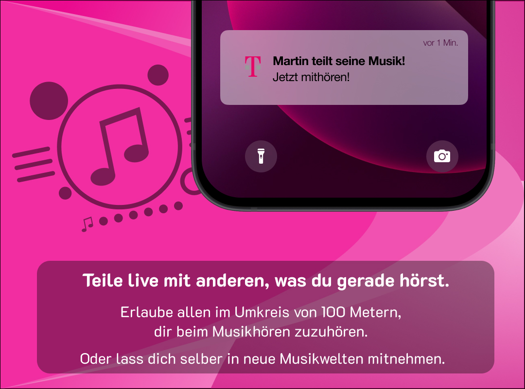 Telekom _Music Connection – share